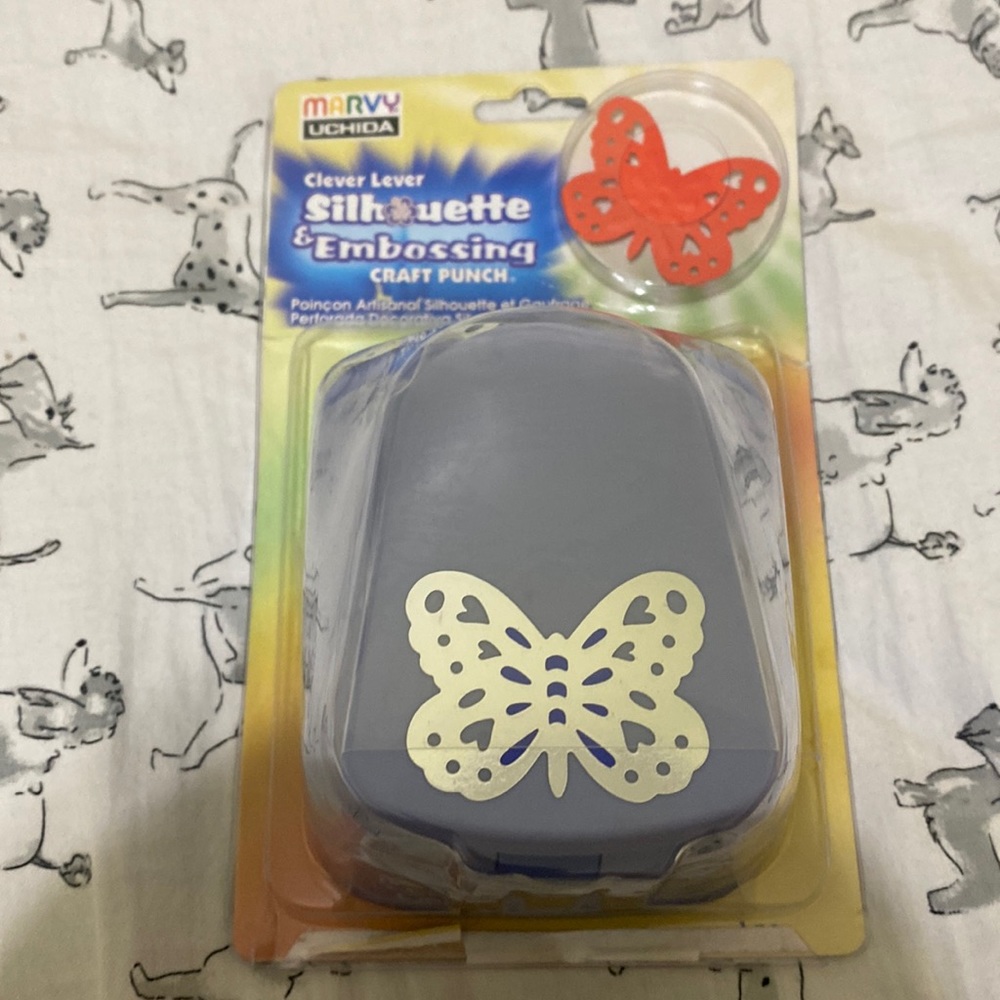 Silhouette and Embossing craft and punch